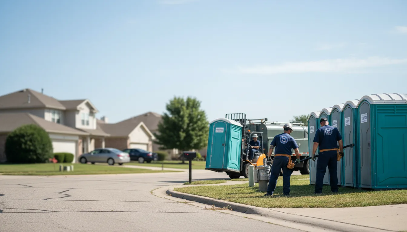 Porta Potty Rental in Round Lake Beach, IL near me